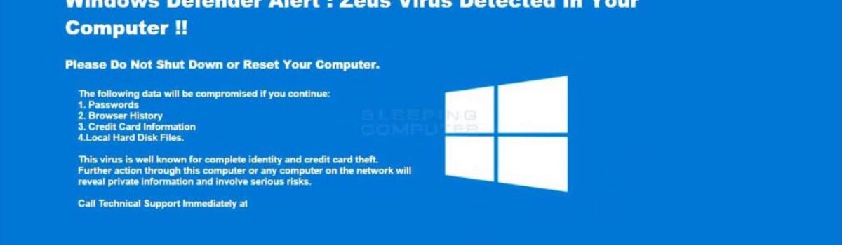 Windows Security Alert Attack